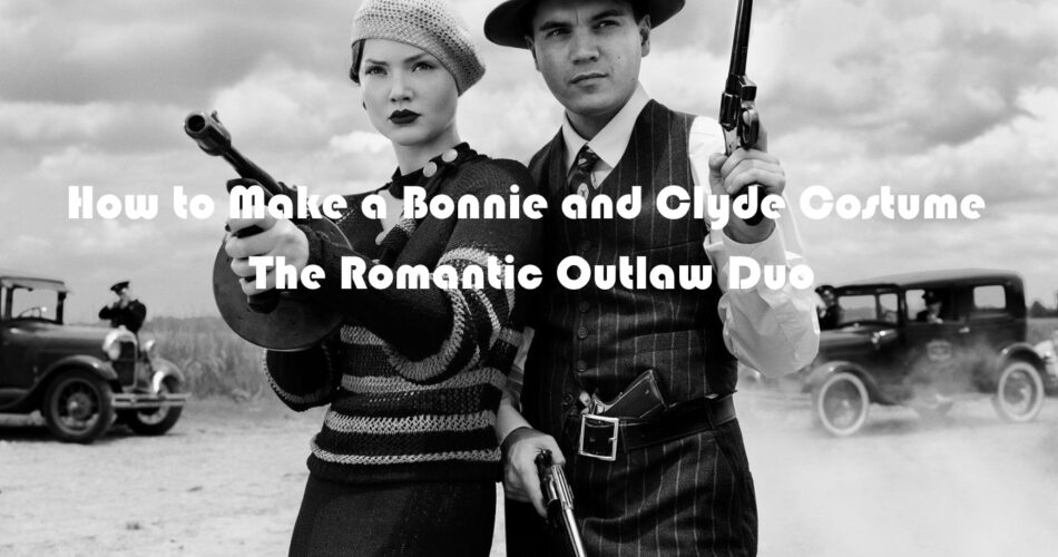 How to Make a Bonnie and Clyde Costume: The Romantic Outlaw Duo