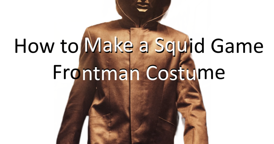 How to Make a Squid Game Frontman Costume for Adults or Kids
