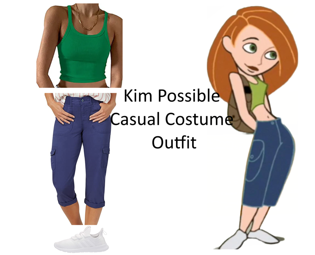 Kim Possible Casual Costume Outfit