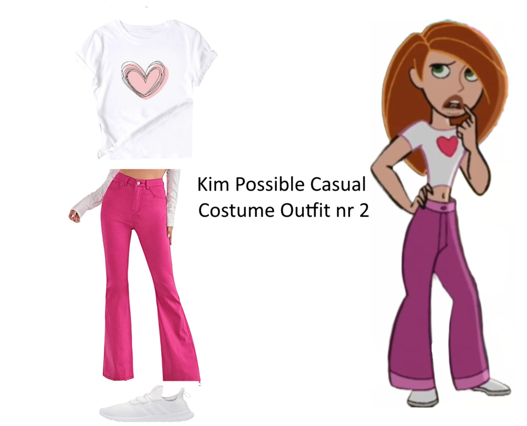 Kim Possible Casual Costume Outfit nr 2