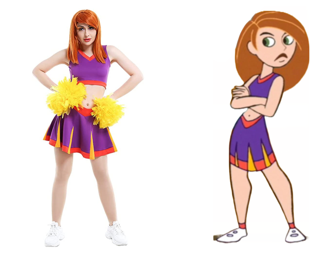 Kim Possible Cheerleader Outfit