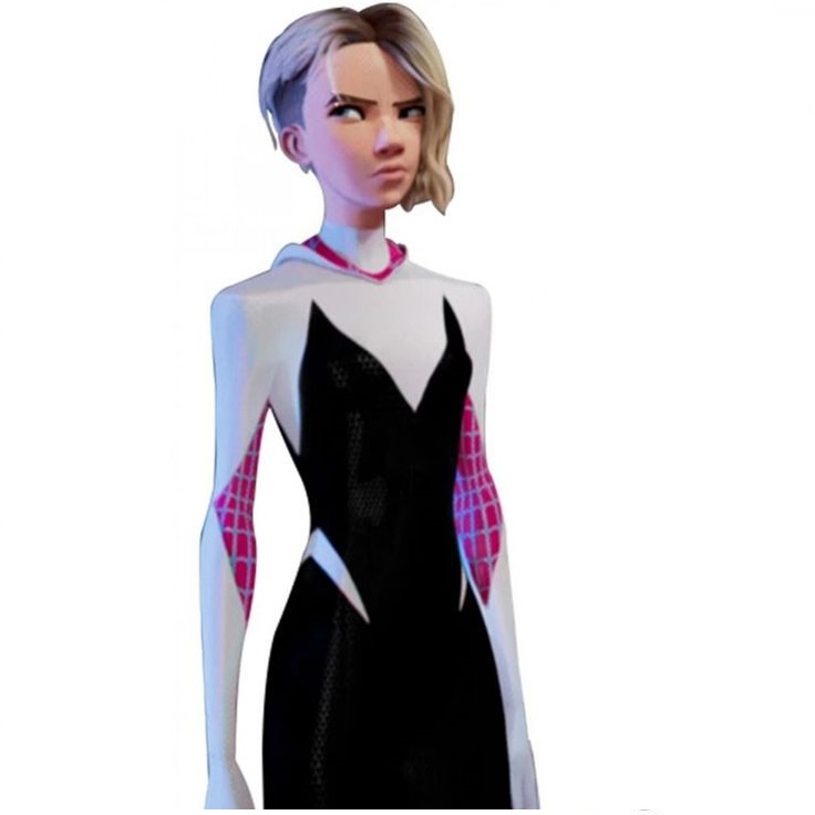 Spider Gwen Unique Cosplay Outfit 
