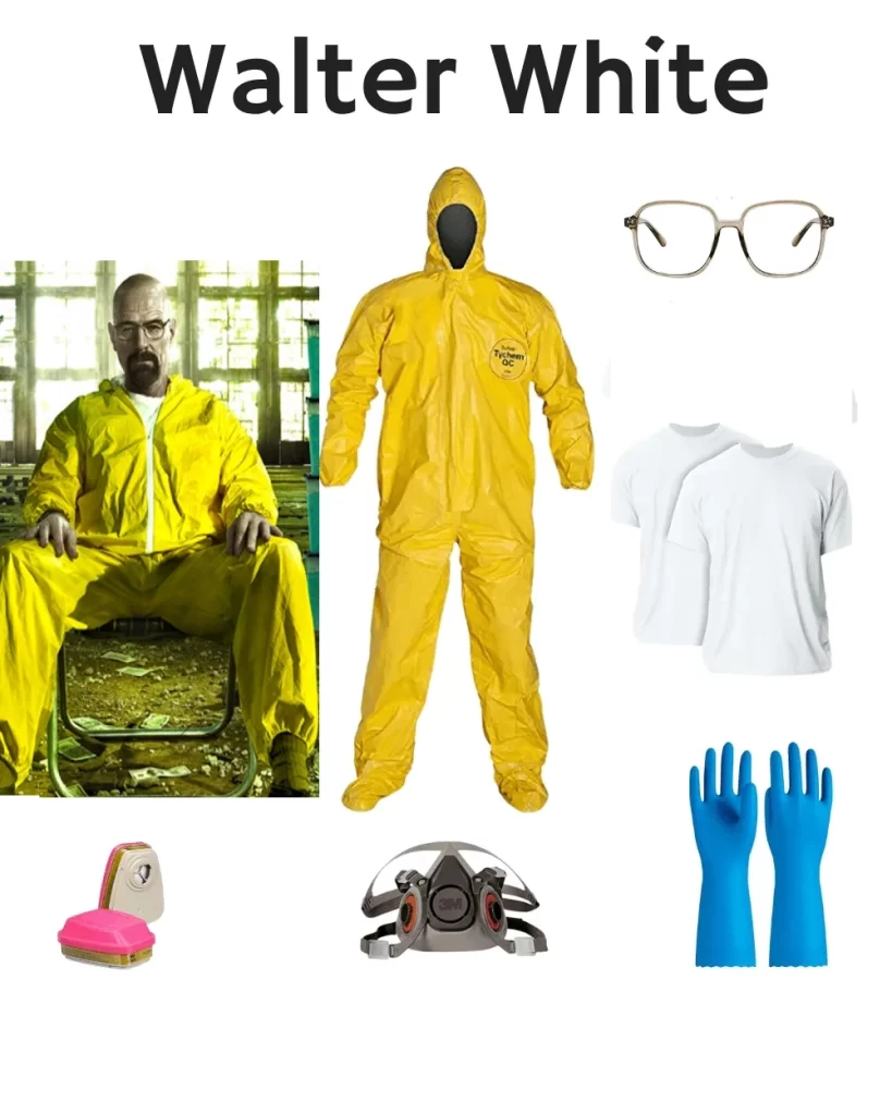 Walter White “Heisenberg” Costume : The Chemist Look 