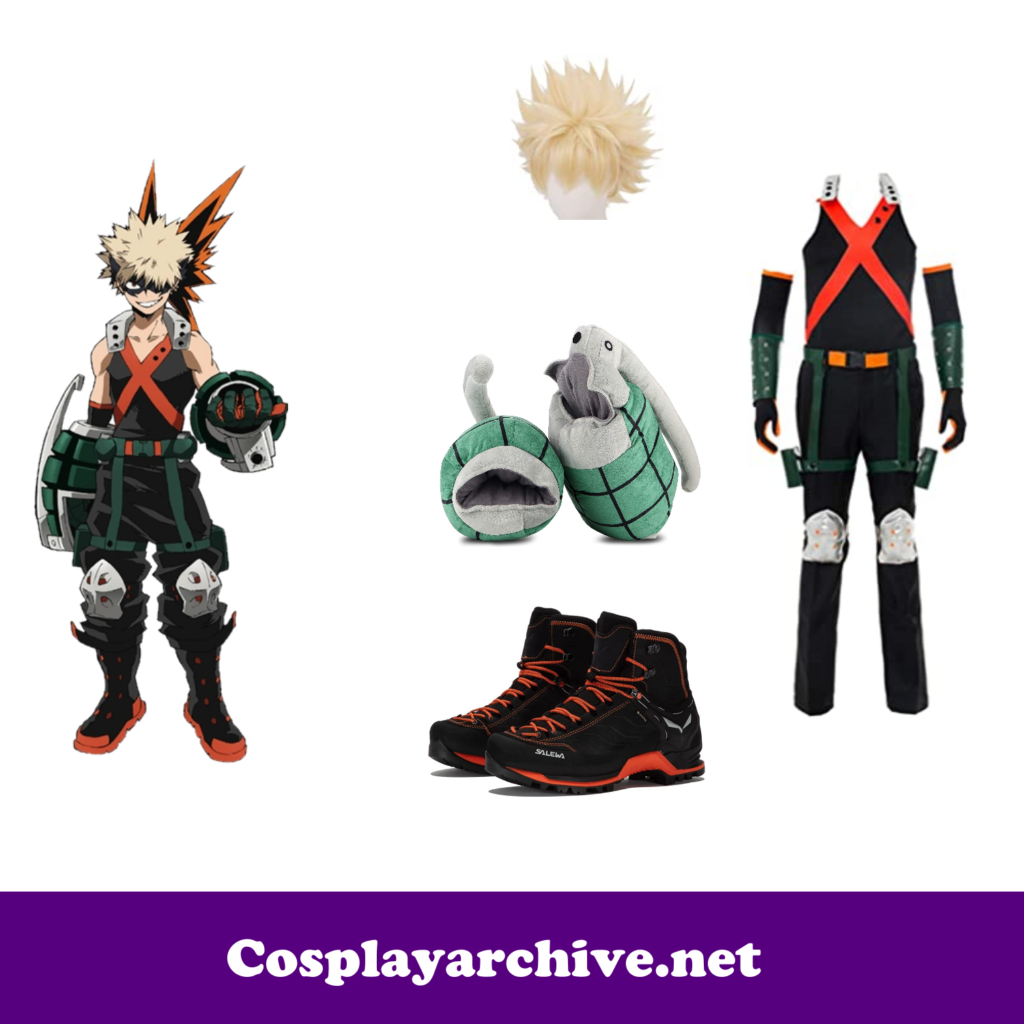 Katsuki Bakugou Cosplay Costume Guide – My Hero Academia World ...