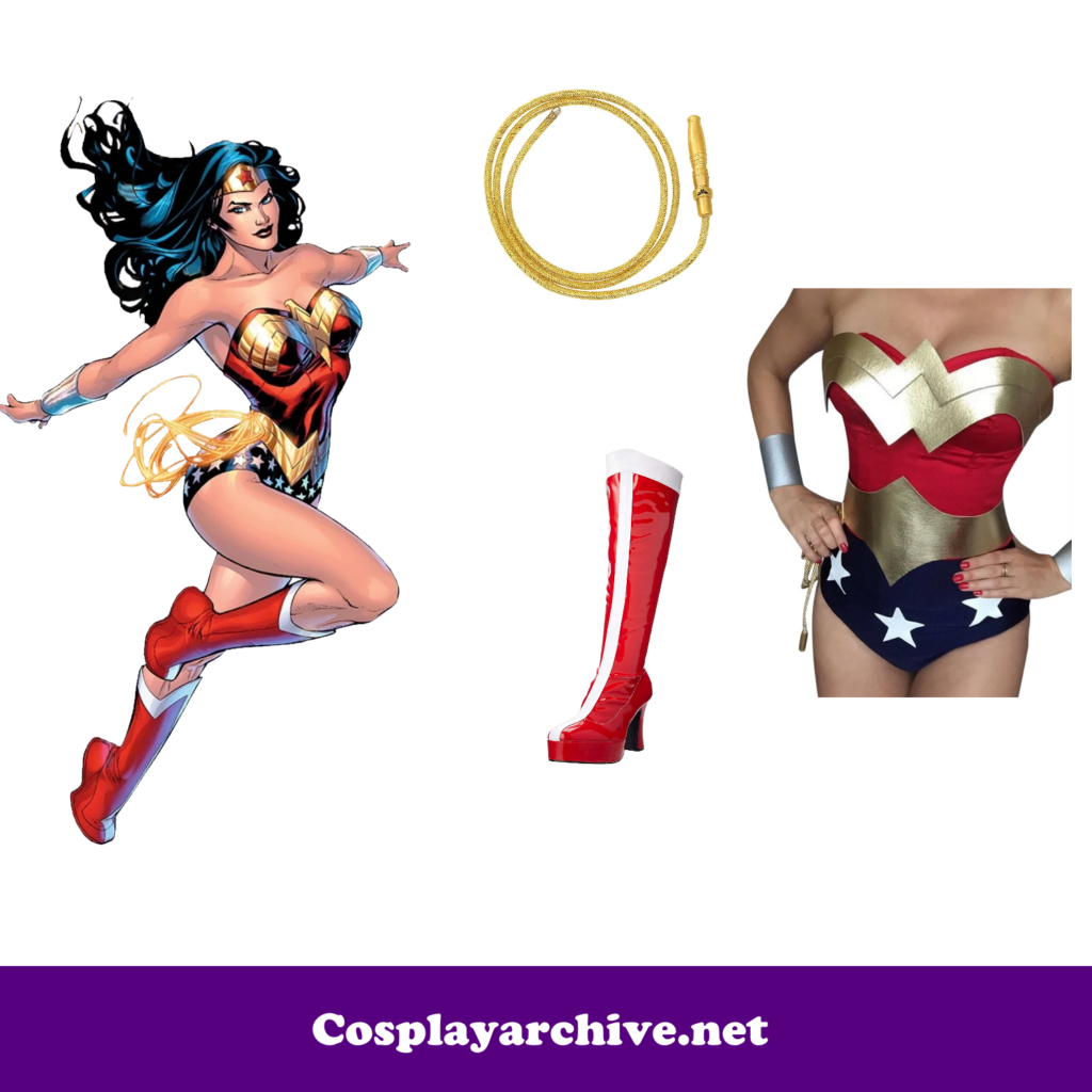 Wonder Woman ( Princess Diana ) Original Cosplay Costume