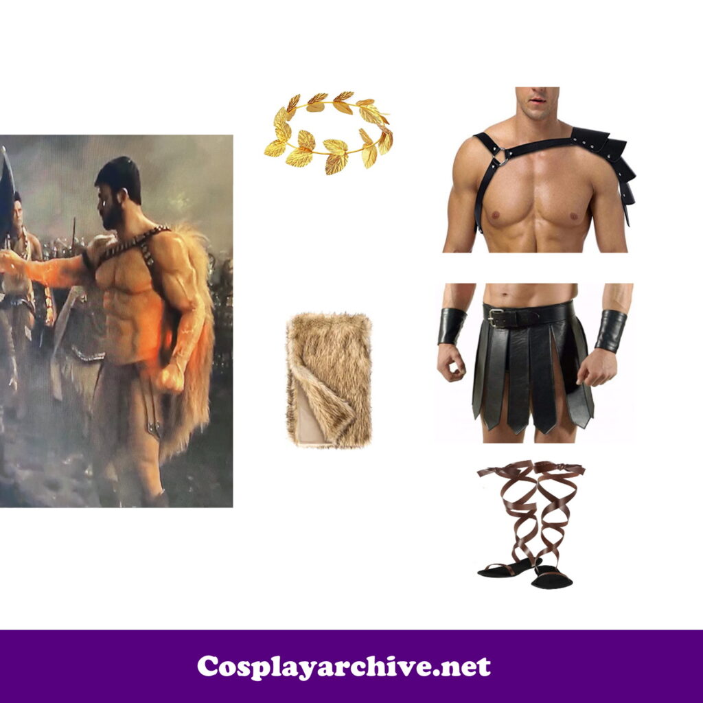 Zeus DC Costume Cosplay from Amazon