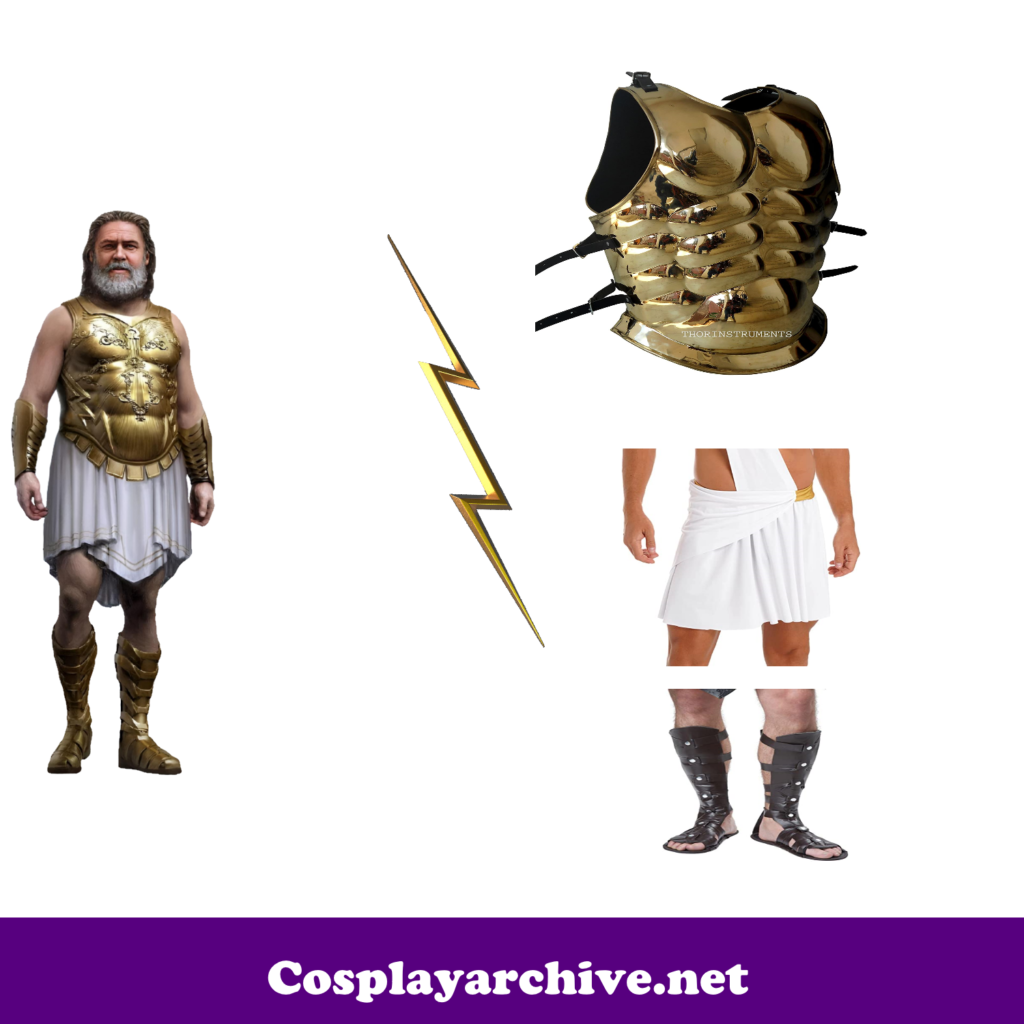 Zeus Marvel Costume Cosplay from Amazon