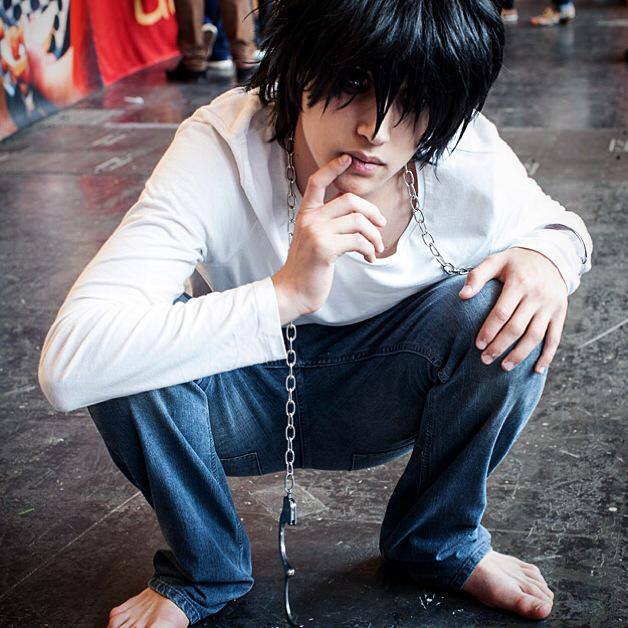 L from Death Note Cosplay Death Note
