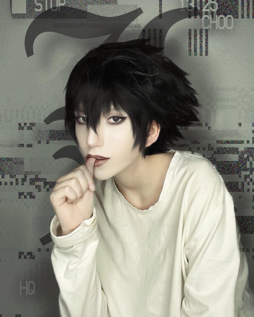 L from Death Note Cosplay Death Note