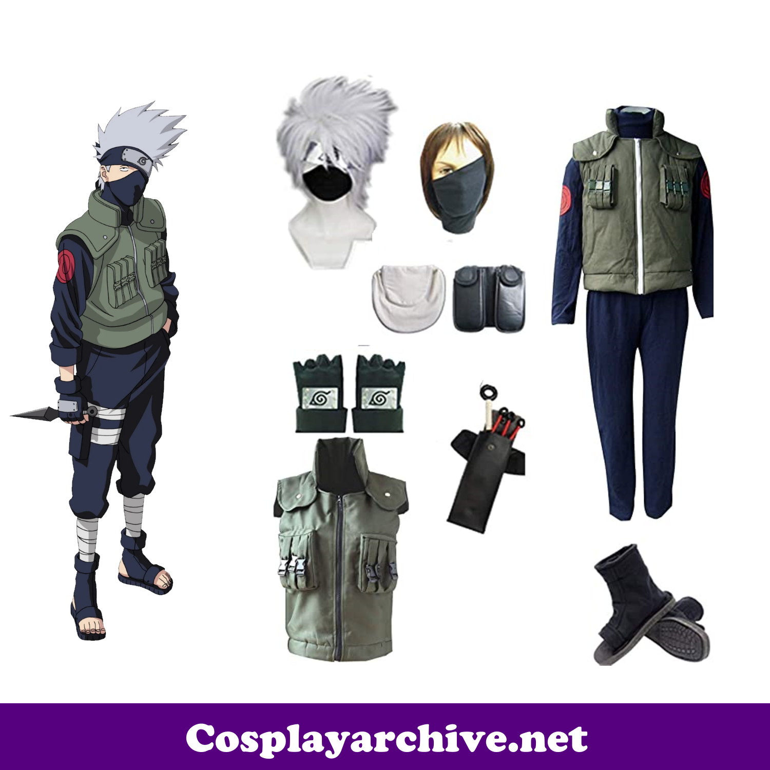 Kakashi Hatake Cosplay Costume Guide Naruto Shippuden World Cosplay Archive