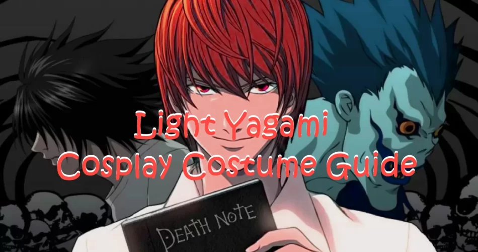 Light Yagami Cosplay Costume Guide - Death Note World