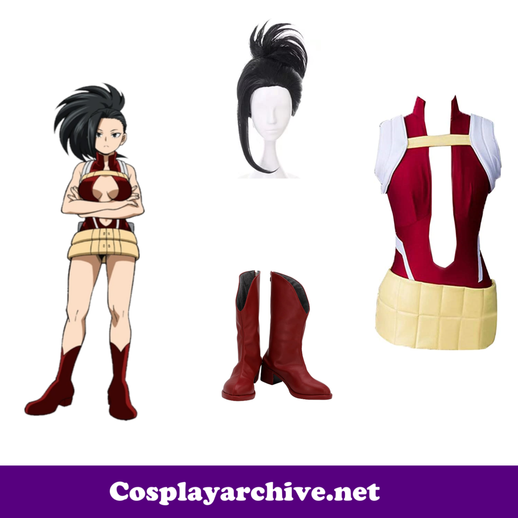 Momo Yaoyorozu Cosplay Costume Outfit from Amazon