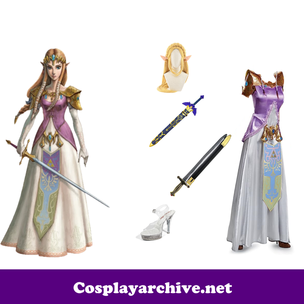 Princess Zelda Cosplay Costume Guide from Amazon