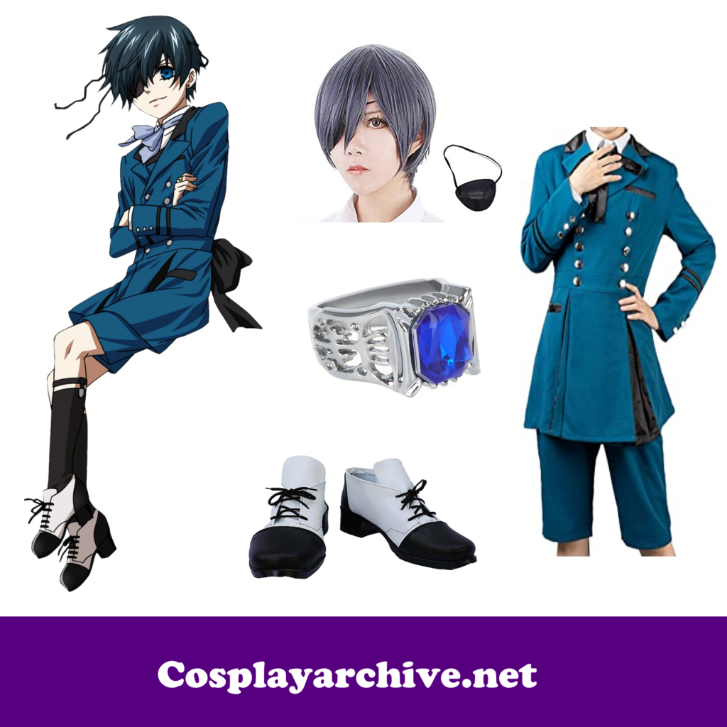 Ciel Phantomhive Cosplay Costume Guide - Kuroshitsuji World - Cosplay ...