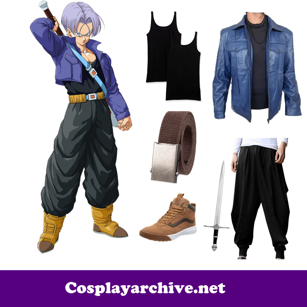 Future Trunks Cosplay Costume from Amazon dragon ball