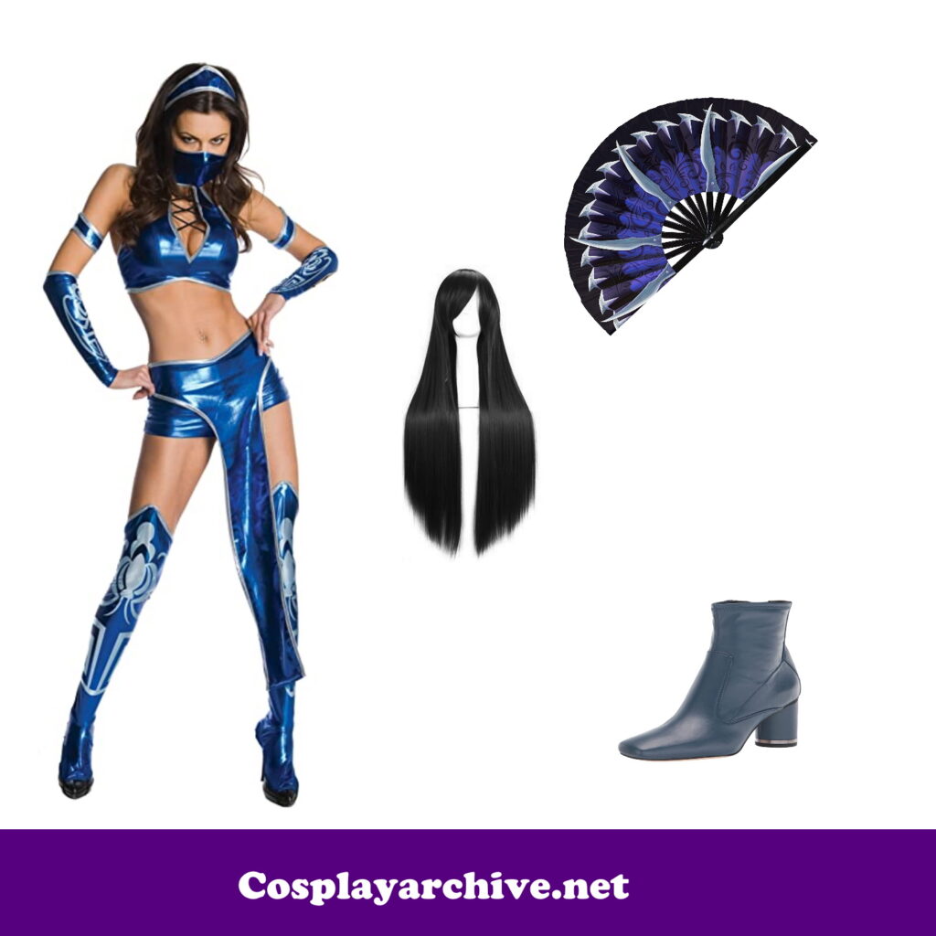 Kitana N2 Cosplay Costume from Amazon