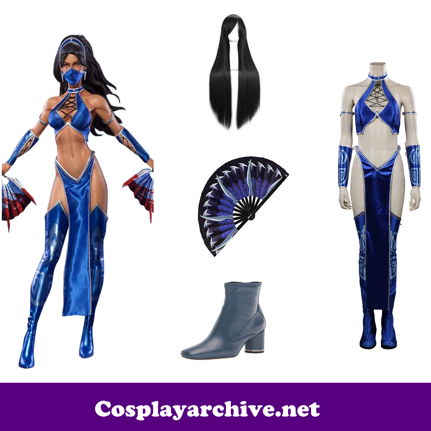 Kitana Cosplay Costume Guide Mortal Kombat World Cosplay Archive 9280