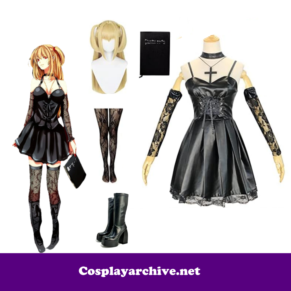Misa Amane Cosplay Costume from Amazon Death note