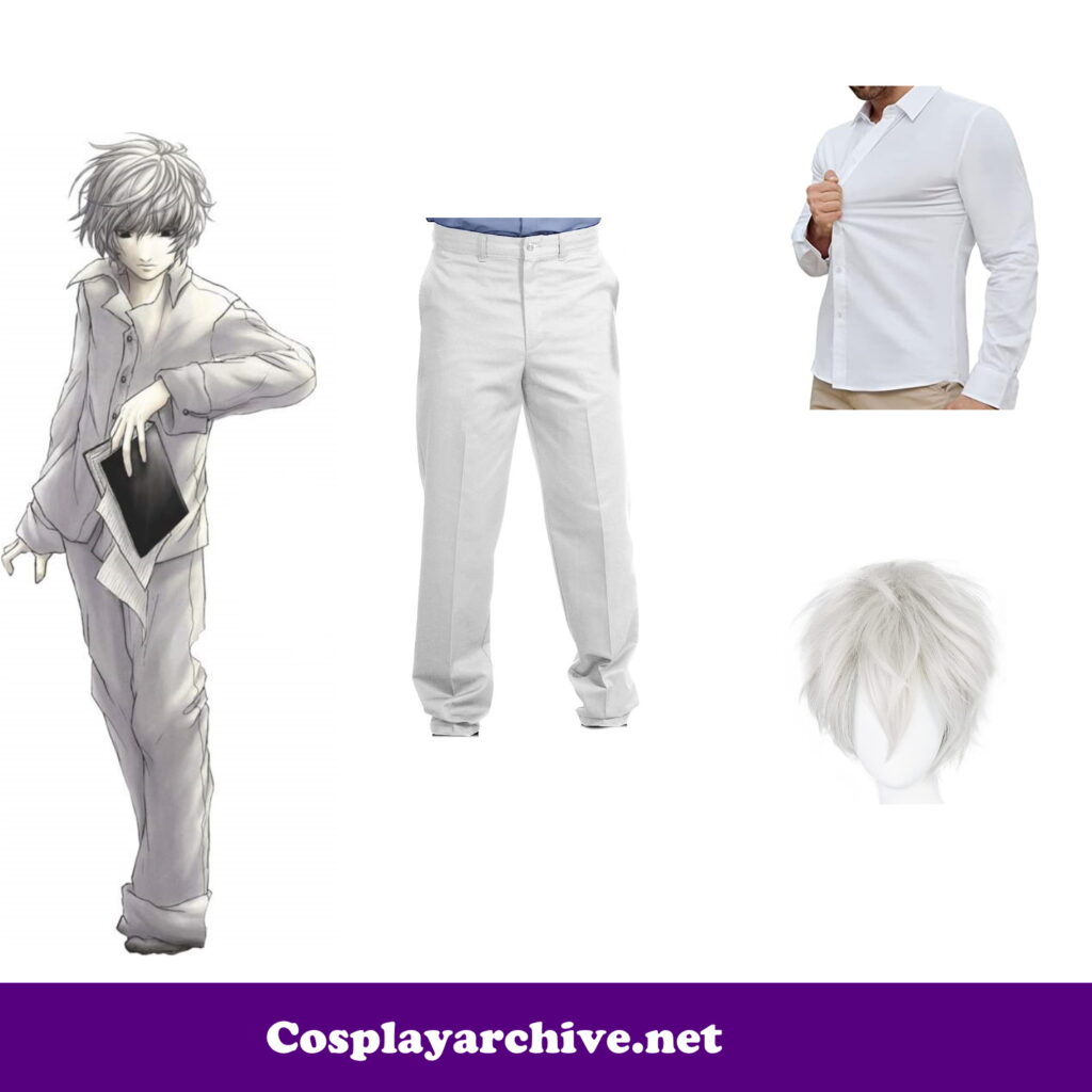 Nate River Cosplay Costume from Amazon death note