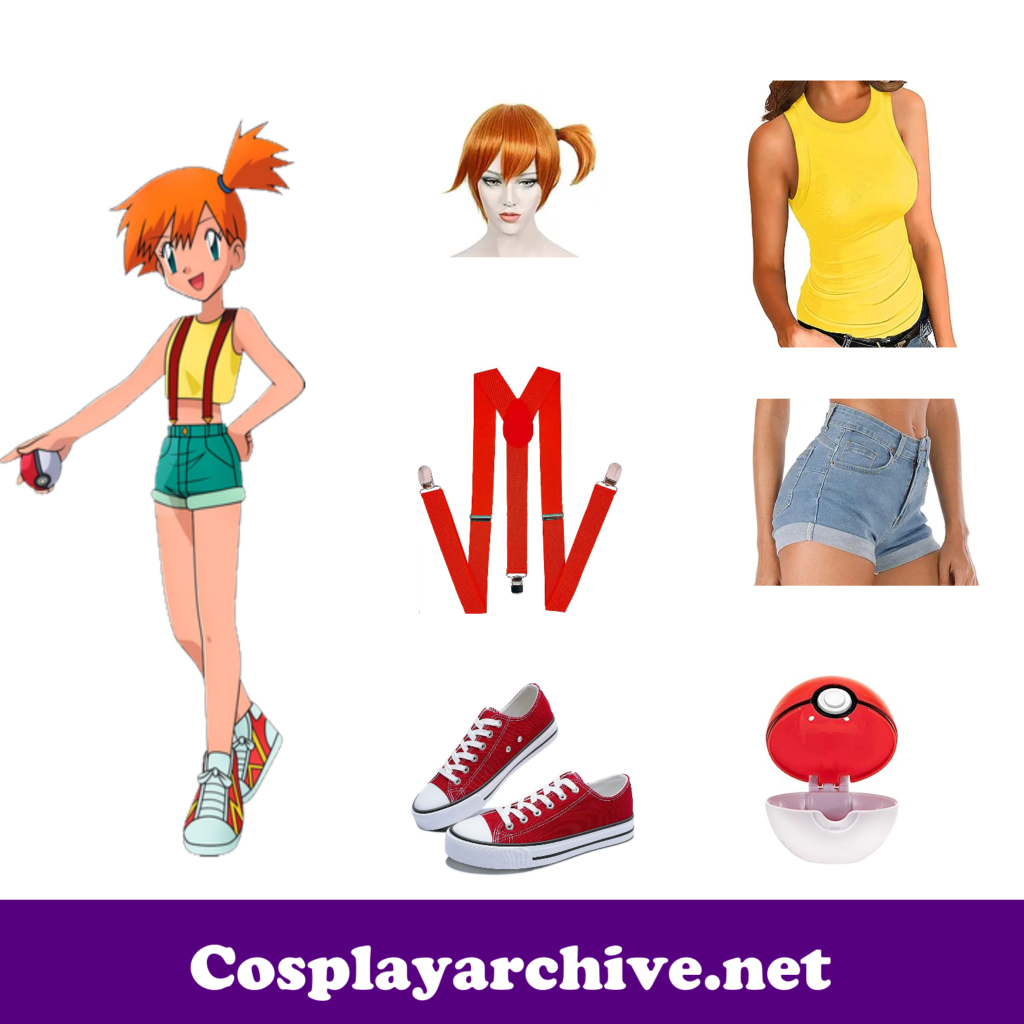 Misty Cosplay Costume from Amazon 